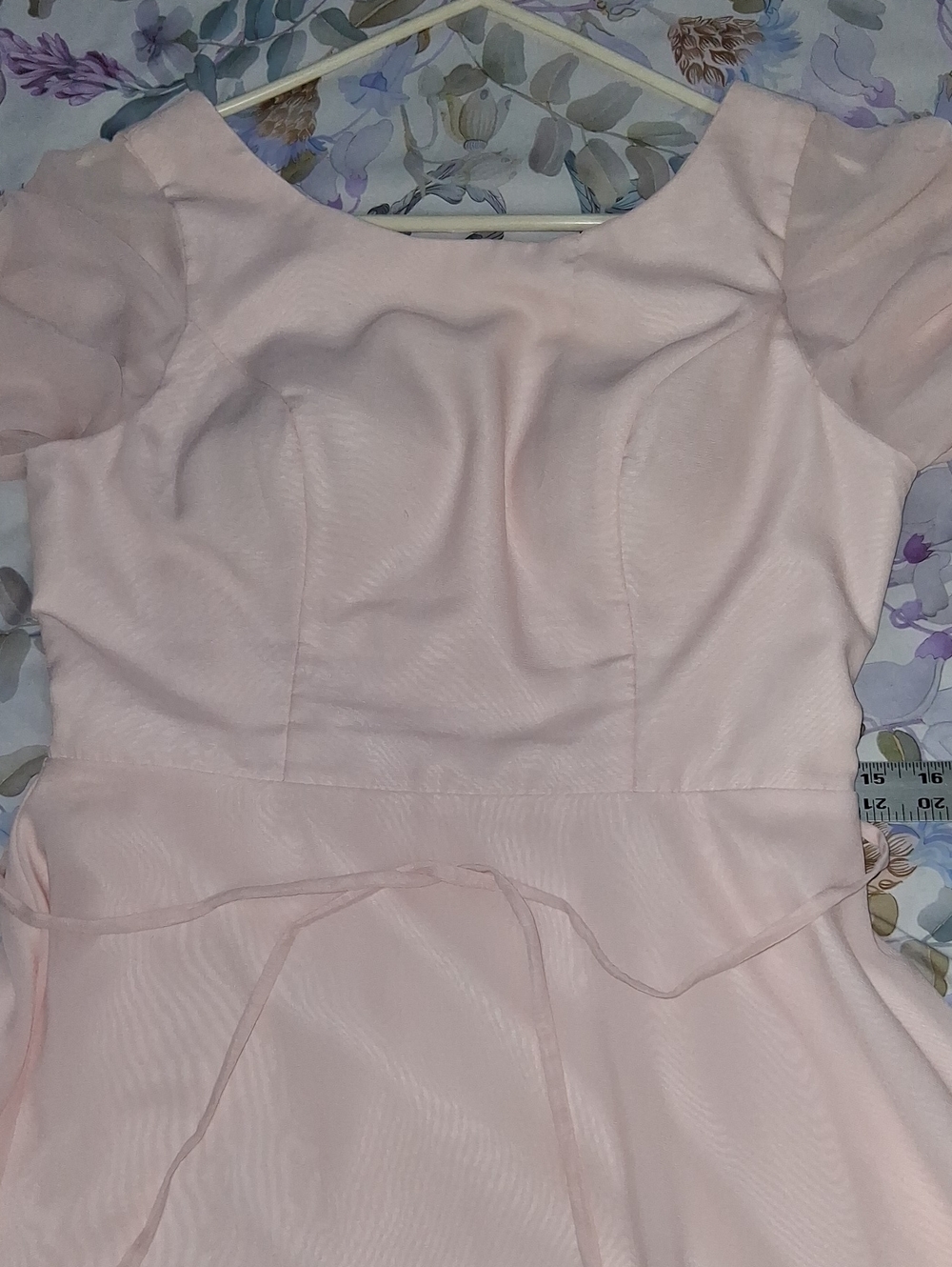Blush pink special occasion dress, estimated medium - Picture 10 of 10